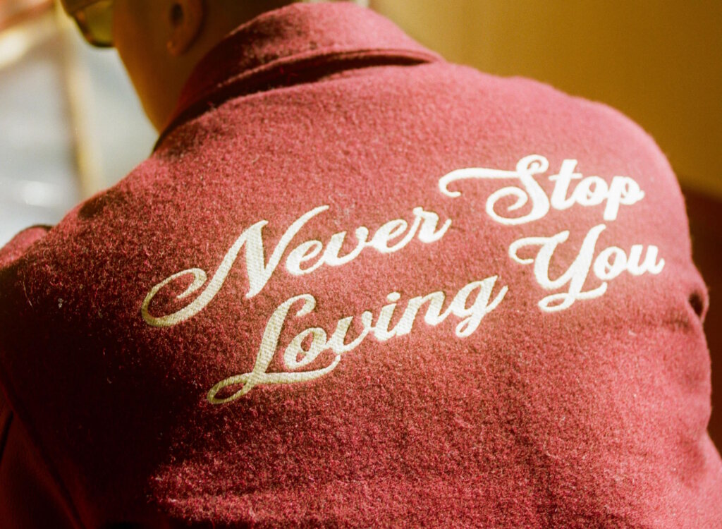 Never Stop Loving You Embroidering